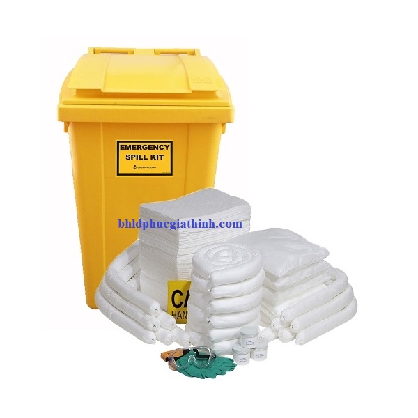 Bộ ứng cứu xử lý chống tràn dầu 120L (Oil Spill Kit 120L)