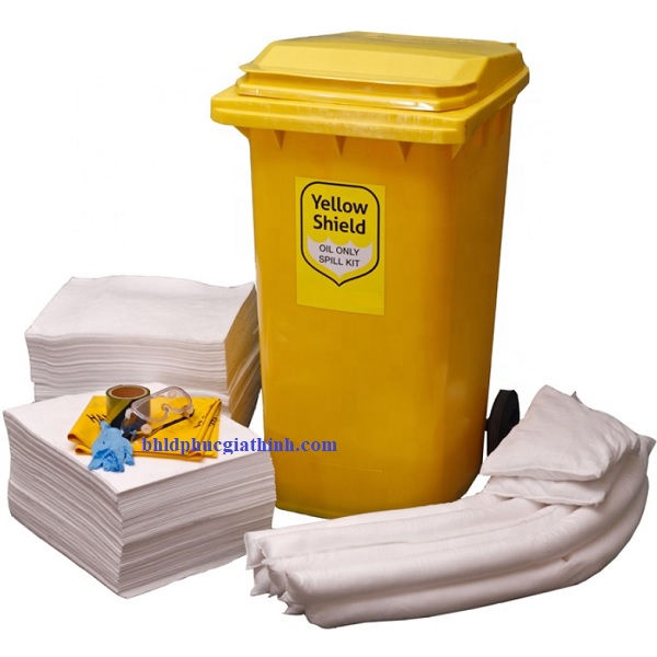 Bộ ứng cứu xử lý chống tràn dầu 120L (Oil Spill Kit 120L)