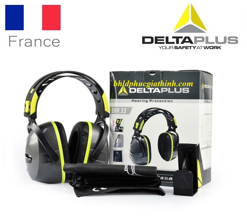 CHỤP TAI CHỐNG ỒN DELTA PLUS INTERLAGOS GIẢM ỒN 33DB