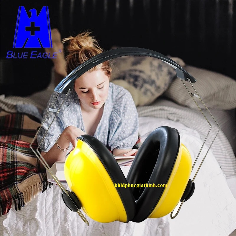Chụp tai giảm ồn Blue Eagle EM65 mức giảm ồn SNR 15dB