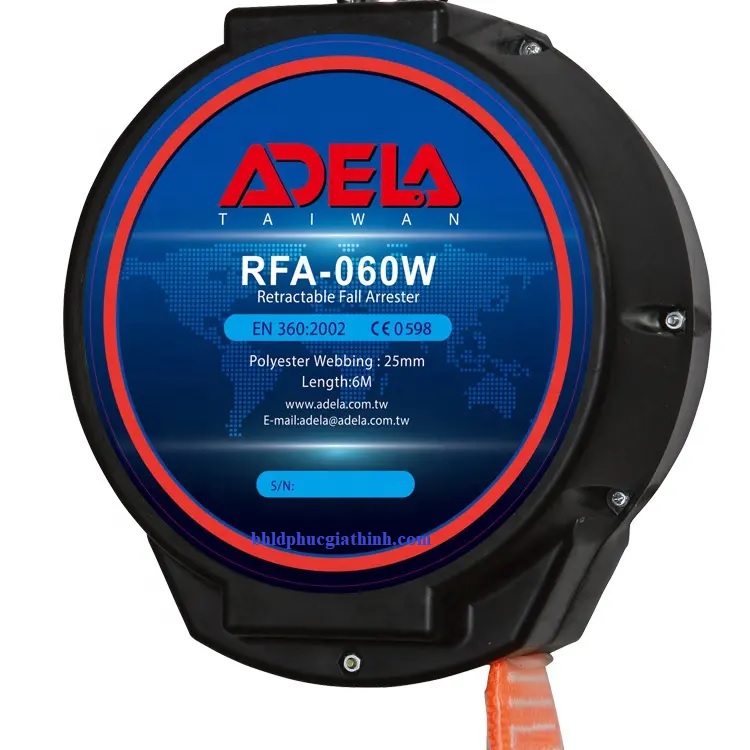 Cuộn dây hãm tự động 6m ADELA RFA060W chính hãng