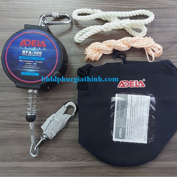 Cuộn dây hãm tự động 10m ADELA RFA100 chính hãng