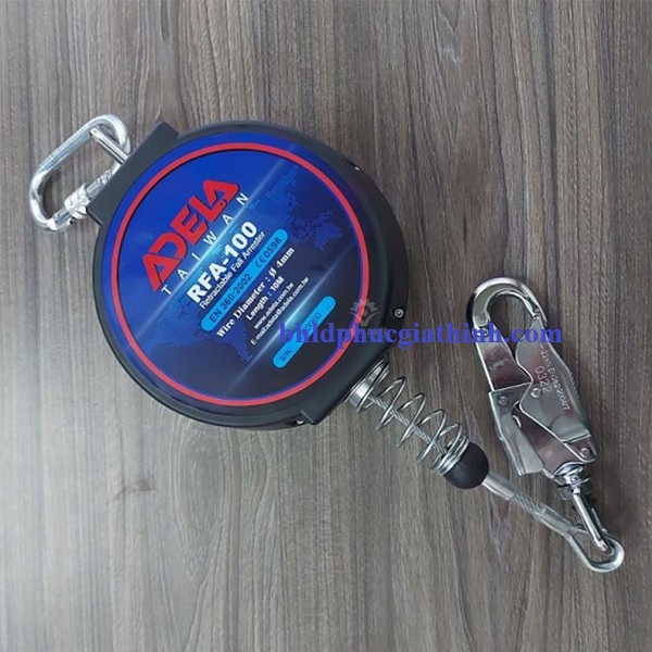 Cuộn dây hãm tự động 10m ADELA RFA100 chính hãng