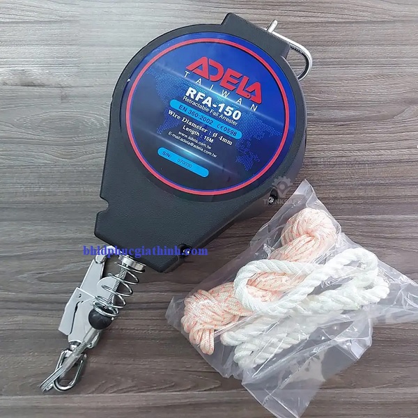 Cuộn dây hãm tự động 15m ADELA RFA150 chính hãng