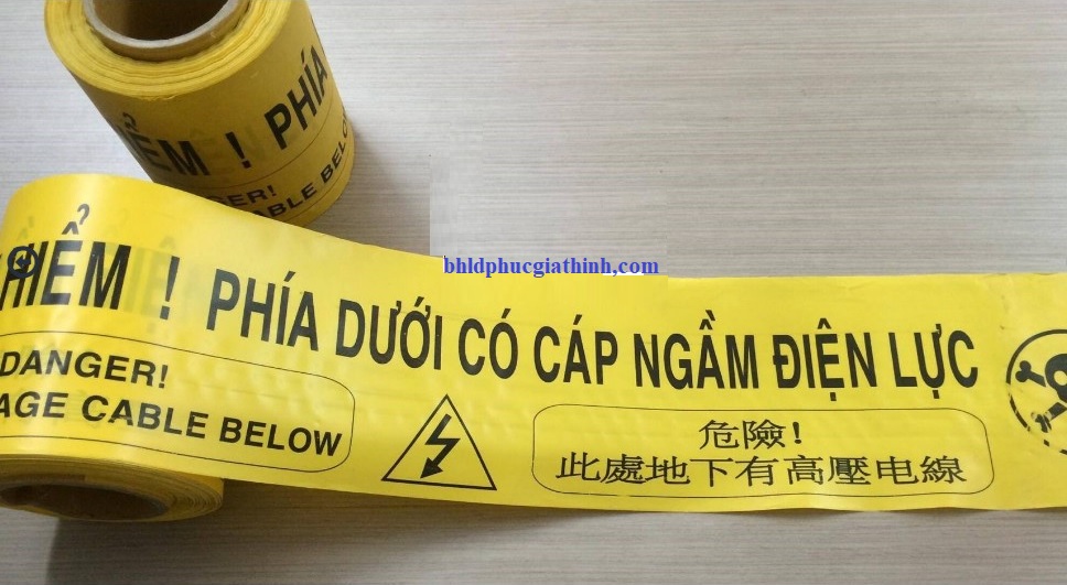 Cuộn cảnh báo cáp ngầm điện lực dài 100m