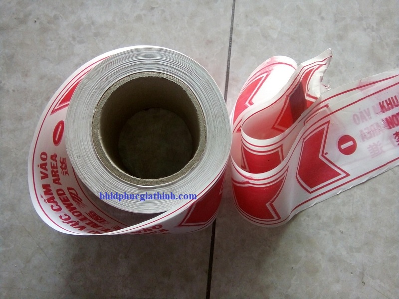 Cuộn rào công trình lõi giấy dài 100m