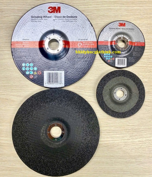Đá mài đa dụng 3M Depressed Center Wheel 24 T27 180mm x 6.3mm x 22.23mm chính hãng