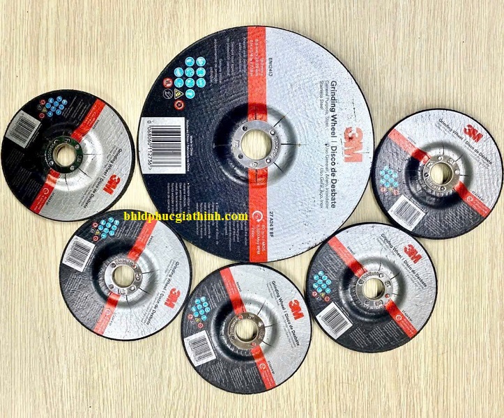 Đá mài đa dụng 3M Depressed Center Wheel 24 T27 180mm x 6.3mm x 22.23mm chính hãng