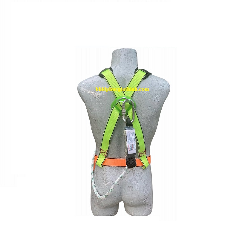 Dây an toàn bán thân kiểu Hàn Quốc giảm xóc 1 móc nhôm