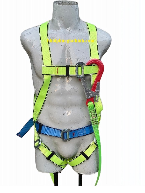 Dây an toàn toàn thân 1 móc nhôm giảm xóc Adela