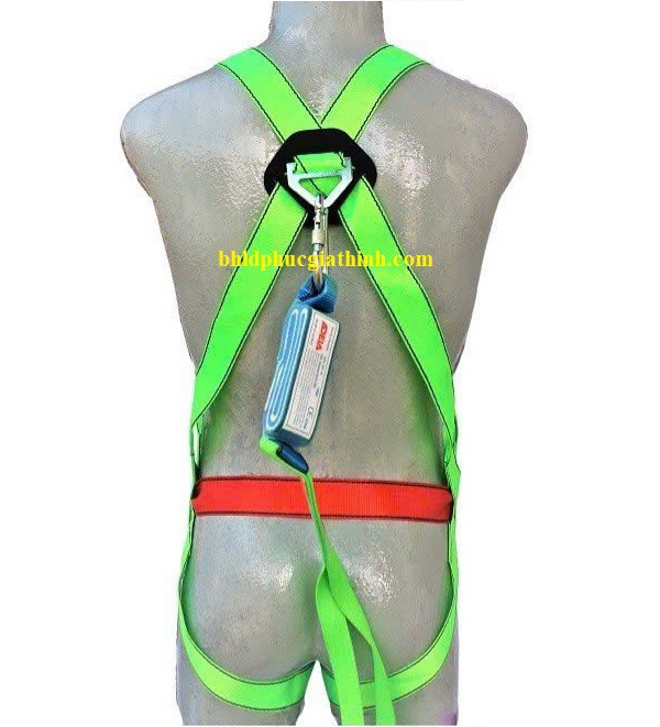 Dây an toàn toàn thân 2 móc sắt giảm xóc Adela có kiểm định
