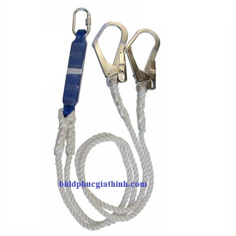 Dây an toàn toàn thân Adela H4501 kết hợp dây treo giảm sóc 2 móc thép EW32