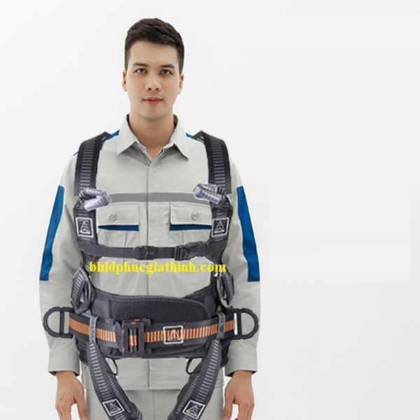 Dây an toàn toàn thân Deltaplus HAR44EL dùng cho ngành điện lực và ngành điện gió