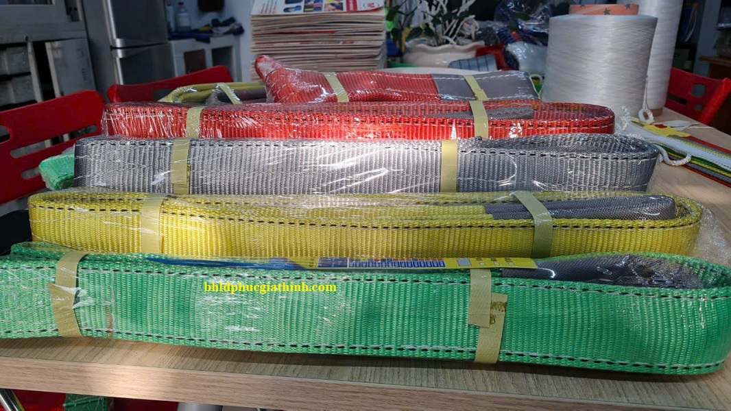 Dây cáp vải 2 tấn bản rộng 50mm Gorilla chất liệu Polyester cường lực
