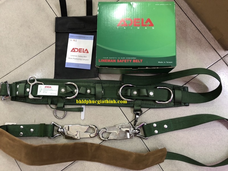 Dây đai an toàn nịt bụng có đệm lưng 2 móc nhỏ Adela H117