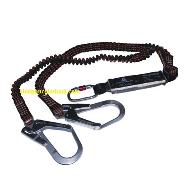 Dây giảm sốc 2 móc thép Deltaplus AN245200CDD có đàn hồi
