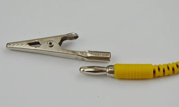 Dây xoắn tiếp đất dài 1.8m vàng đen chống tĩnh điện