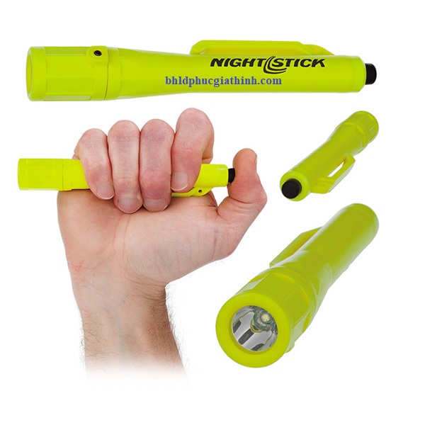 Đèn pin cầm tay chống cháy nỗ Nightstick XPP-5410G dùng 2 pin AAA