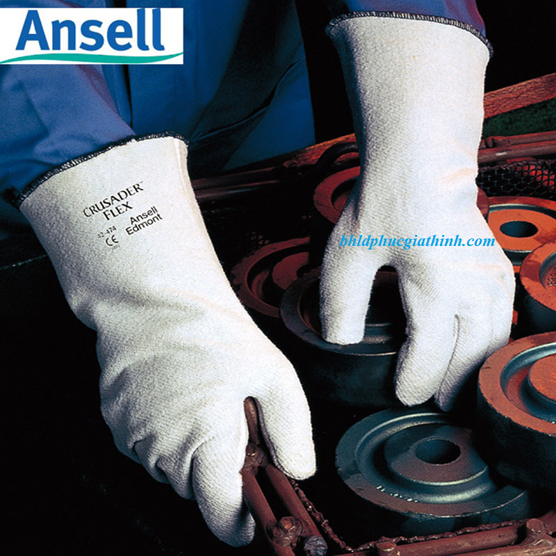 GĂNG TAY CHỊU NHIỆT 180 ĐỘ ANSELL 42-474