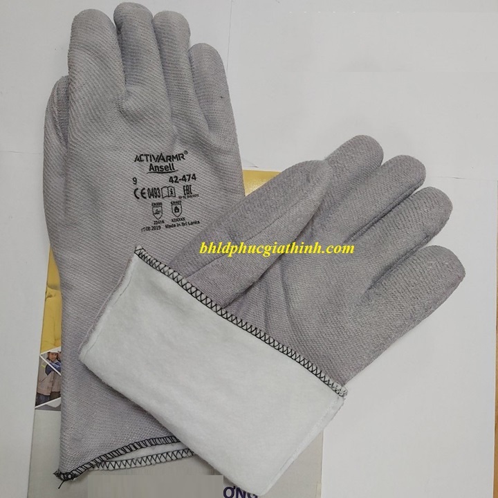 GĂNG TAY CHỊU NHIỆT 180 ĐỘ ANSELL 42-474