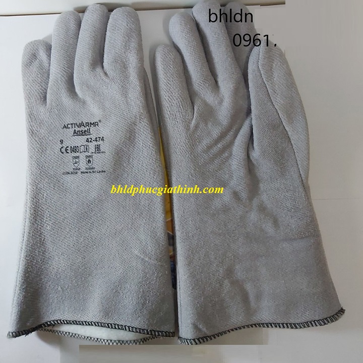 GĂNG TAY CHỊU NHIỆT 180 ĐỘ ANSELL 42-474