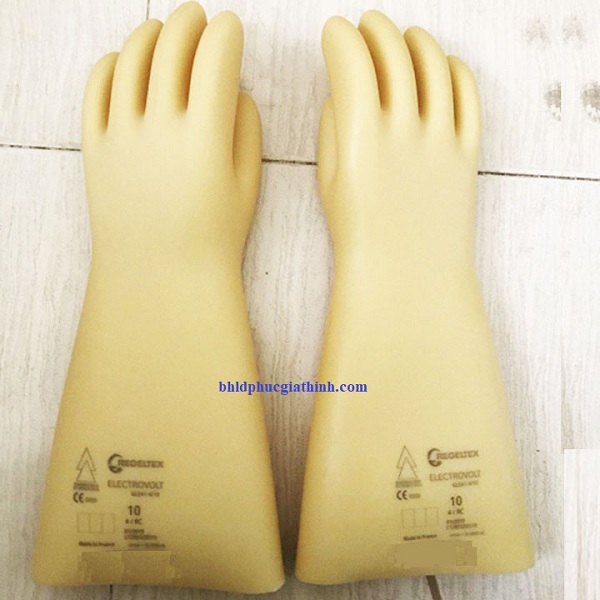 Găng tay cách điện cao áp 36KV Regeltex - Pháp chất liệu cao su