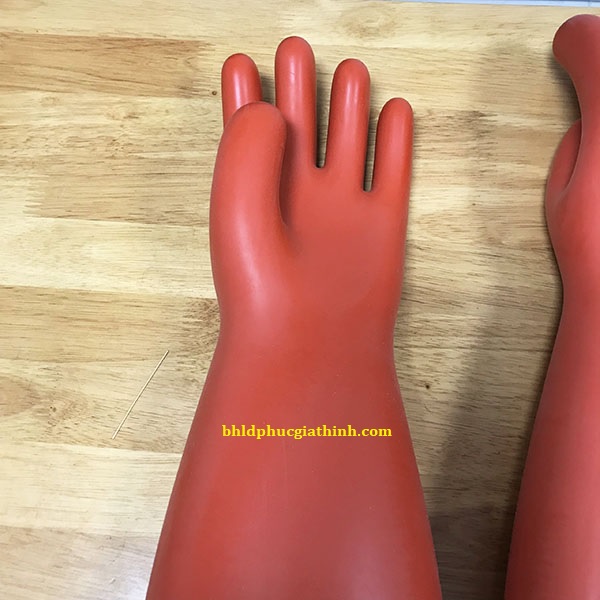 Găng tay cao su cách điện 36.000V Class 4 dài 460mm Novax Malaysia