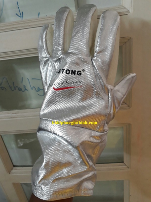 Găng tay tráng bạc chịu nhiệt 350 độ Castong NFRR 15-34