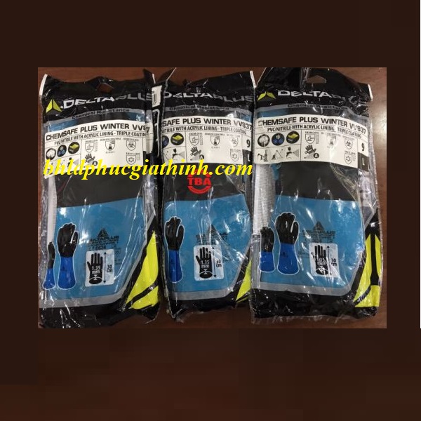 GĂNG TAY CHỊU LẠNH ÂM 40 ĐỘ DELTA PLUS VV837 DÀI 30CM