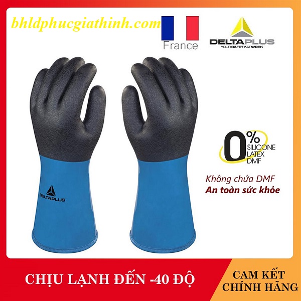 GĂNG TAY CHỊU LẠNH ÂM 40 ĐỘ DELTA PLUS VV837 DÀI 30CM