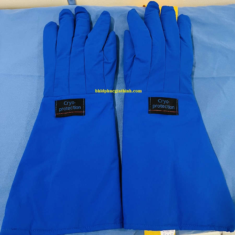 Găng tay chịu nhiệt lạnh khí Nitơ chịu được nhiệt độ xuống tới âm 196 độ C