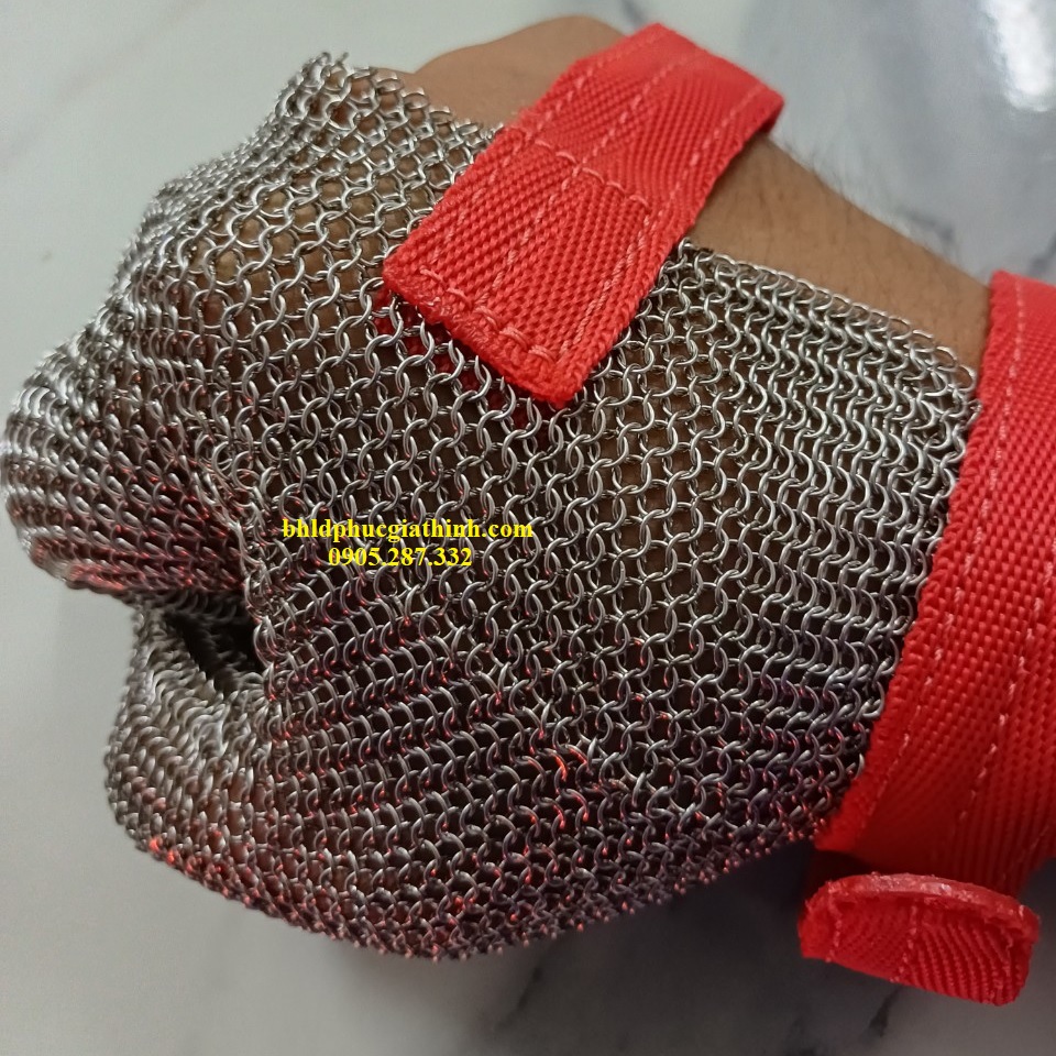 Găng tay chống cắt 3 ngón vòng Inox không rỉ sét thương hiệu Reton