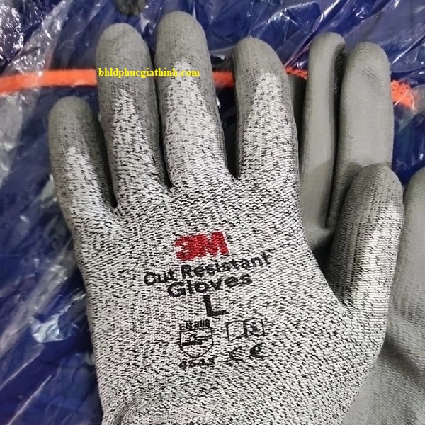 Găng tay chống cắt cấp độ 5 chất liệu sợi HPPE 3M™ SP5PU chính hãng