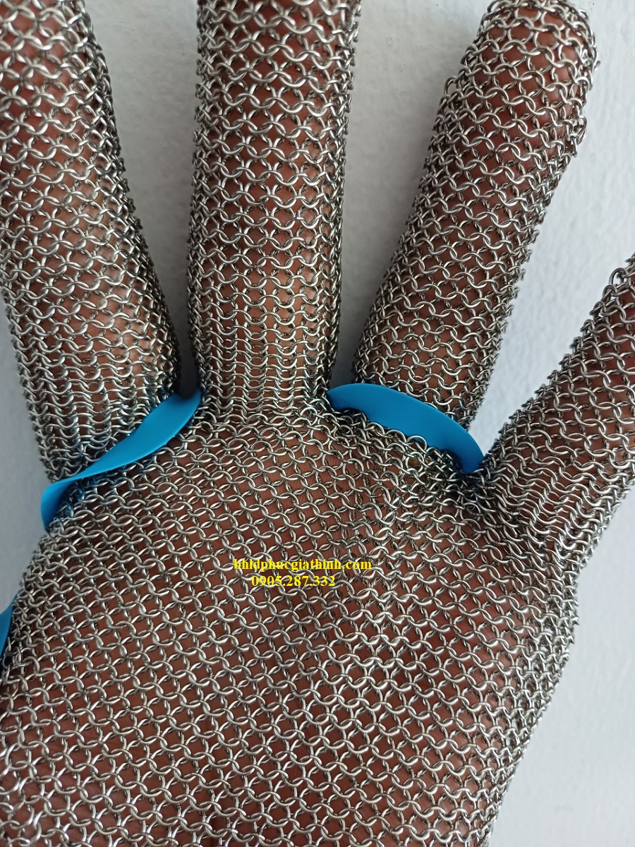 Găng tay chống cắt vòng Inox thương hiệu Reton loại 5 ngón