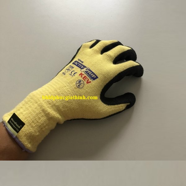 Găng tay chống dầu chống cắt cấp độ 3 Towa ActivGrip Advance KEV 591 Nhật Bản