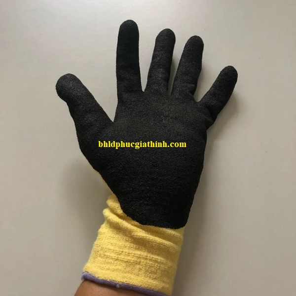 Găng tay chống dầu chống cắt cấp độ 3 Towa ActivGrip Advance KEV 591 Nhật Bản