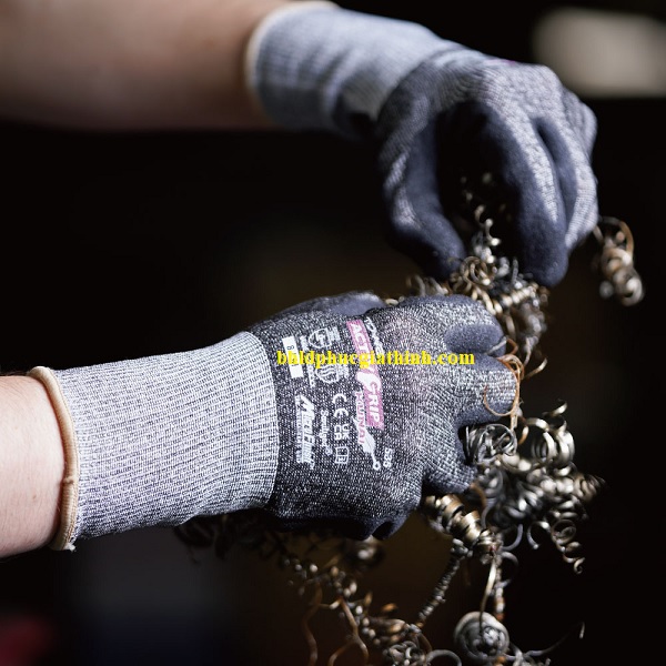 Găng tay chống dầu chống cắt cấp độ 5 Towa ActivGrip Kunai 535 Nhật Bản dùng được với màn hình cảm ứng