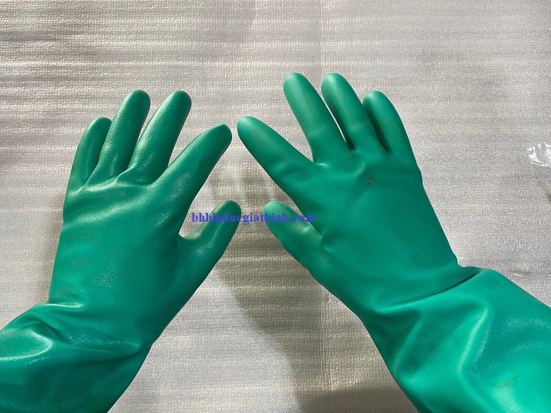 Găng tay công nghiệp chống hoá chất Ansell 37-185