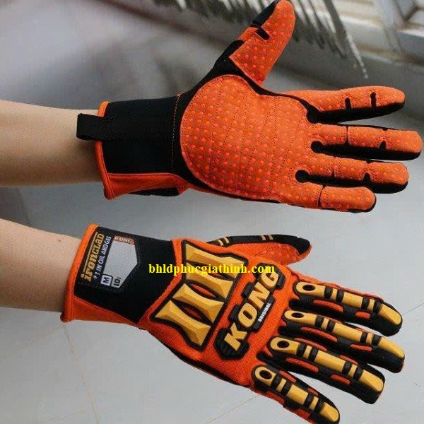 Găng tay chống va đập Ironclad KONG chuyên dùng trong dầu khí