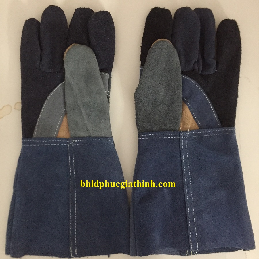 Găng tay Da Hàn 1 lớp dùng trong cơ khí