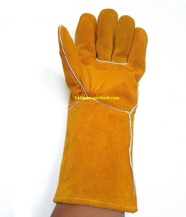 Găng tay da hàn 2 lớp Everest EW16 dài 40cm