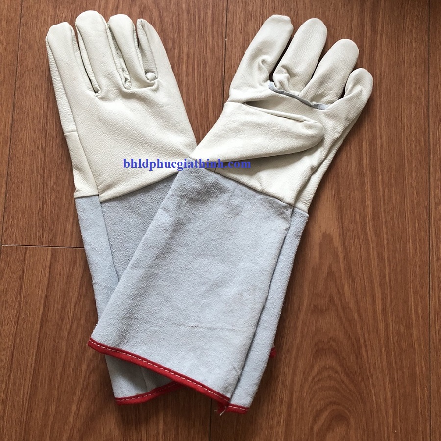 Găng tay da hàn Tig loại dài