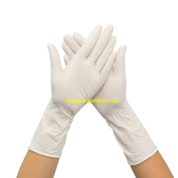 Găng tay chất liệu Nitrile dùng trong phòng sạch Cyber Clean dài 30cm thương hiệu Top Glove