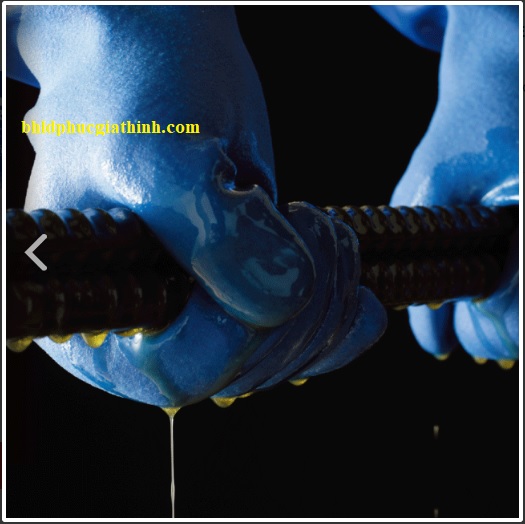 Găng tay PVC chống dầu và hoá chất Towa OR657 Nhật Bản dài 60cm