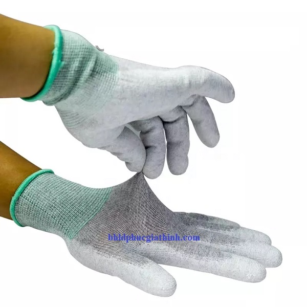 Găng tay sợi Carbon tĩnh điện phủ ngón BA2305DF