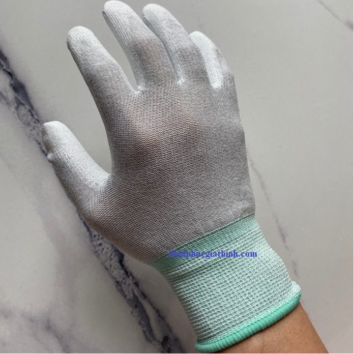 Găng tay sợi Carbon tĩnh điện phủ ngón BA2305DF