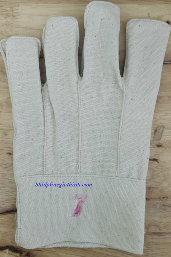 Găng tay vải bạt chắc bền dùng trong lao động