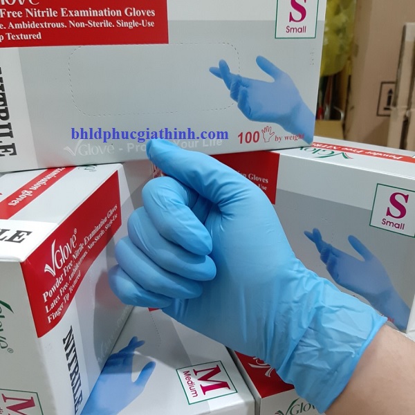 Găng tay y tế Nitrile Vglove của Khải Hoàn