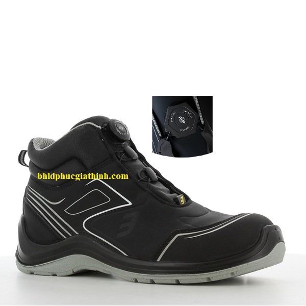 Giày bảo hộ cao cổ chống đâm xuyên chống va đập chống tĩnh điện Jogger Flow S3 MID