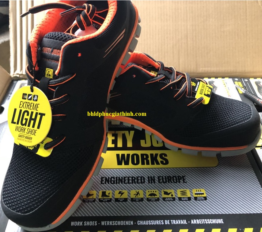 Giày bảo hộ chống tĩnh điện thể thao siêu nhẹ Jogger Ligero